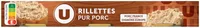 Rillettes pur porc 3x1/10, 234g