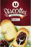 Biscottes braisées