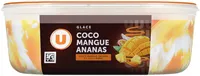 Bac crème glacée mangue coco ananas - 527g