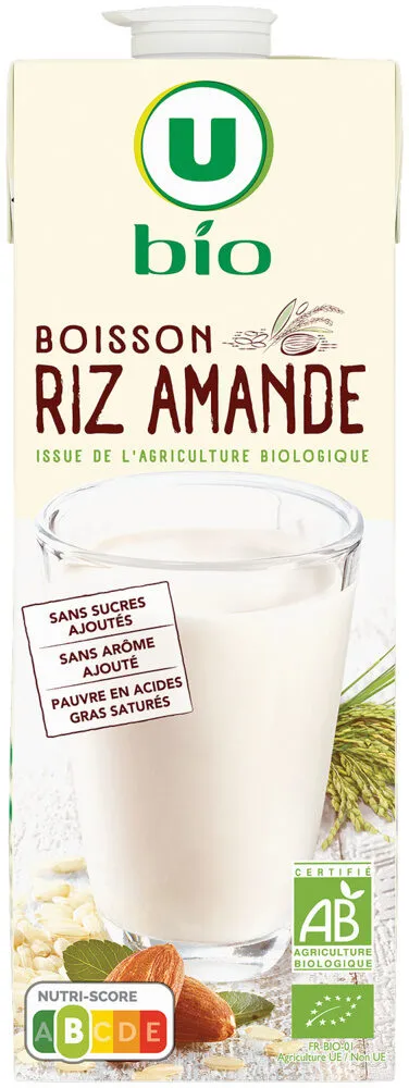 Boisson végétale riz amande 1l