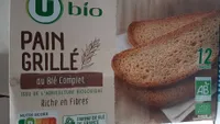 Pain grillé au blé complet 250g