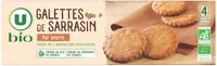 Biscuits Galettes de sarrasin pur beurre paquet 100g