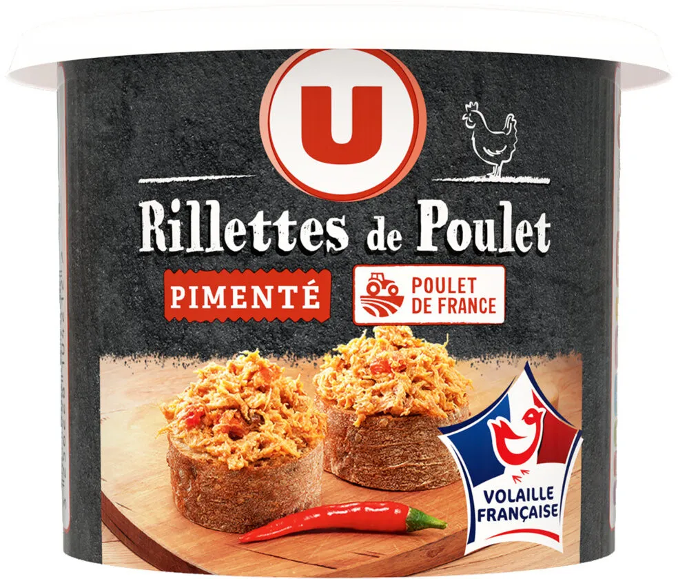 Rillettes de poulet pimenté VVF