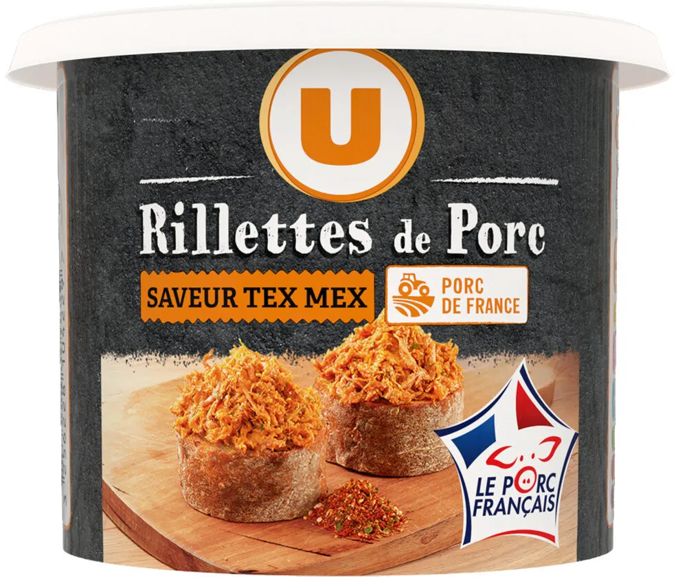 Rillettes de porc saveur tex mex VPF