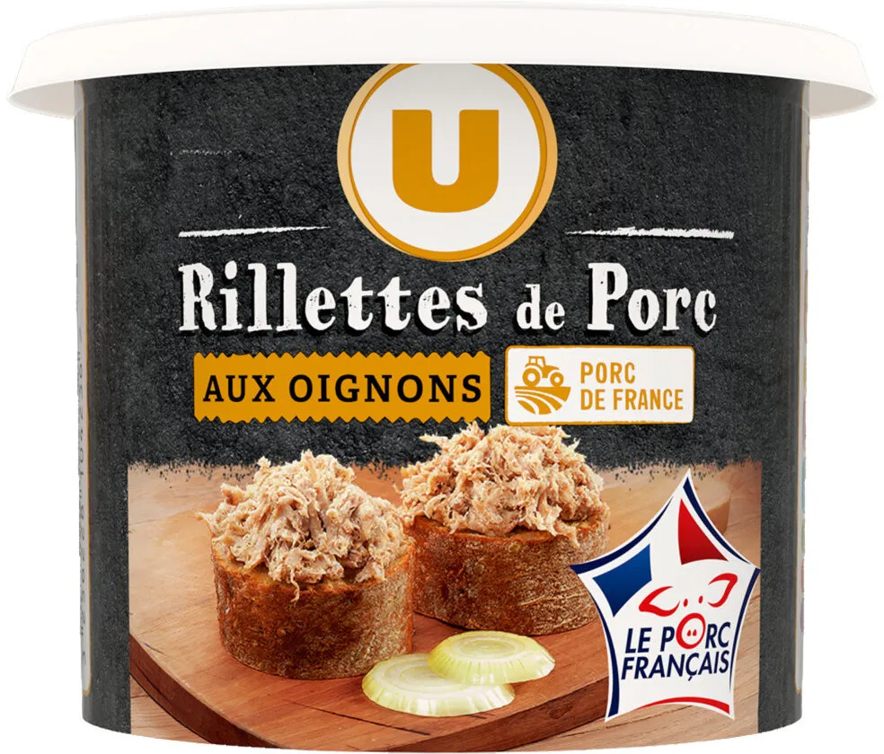 Rillettes de porc aux oignons VPF