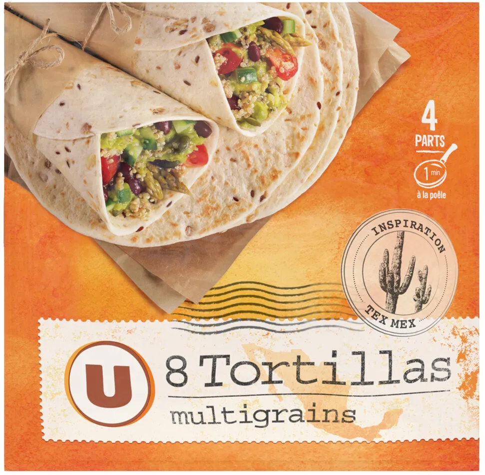 Tortillas multigrains 8 paquets - 320g