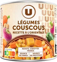 Légumes pour couscous recette à l'orientale - Boîte 400g