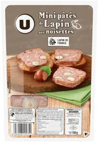 Pâté de lapin aux noisettes