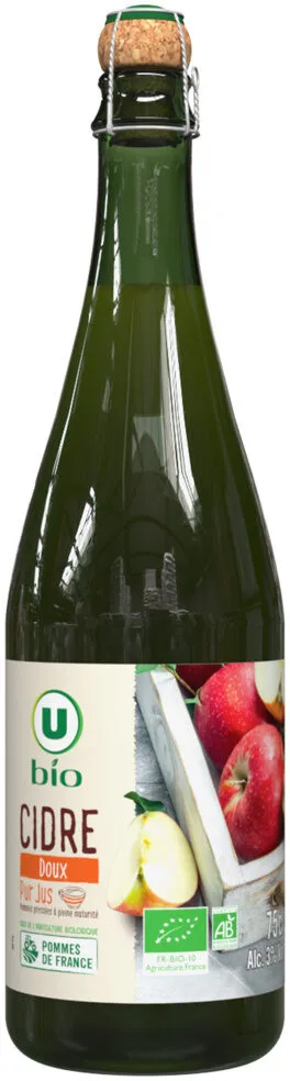 Cidre bouché , 4,5°, bouteille de 75cl