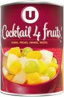 Cocktail 4 fruits au sirop léger