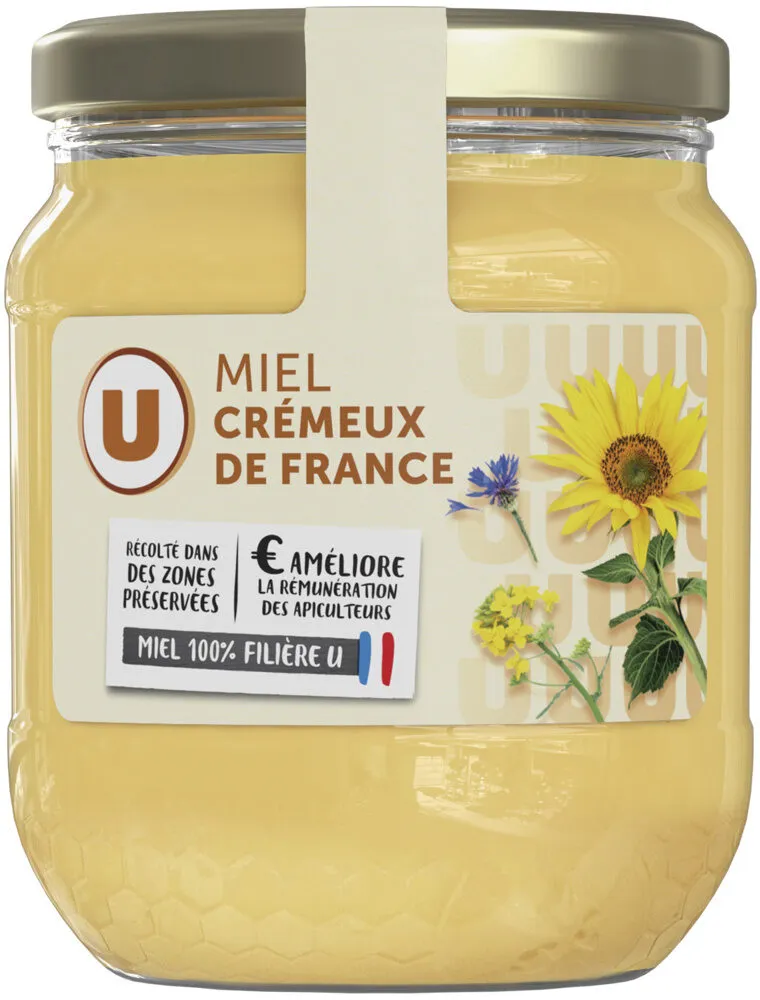 Miel de France crémeux filière 375g
