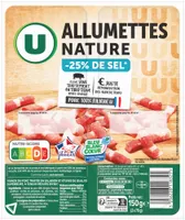 Allumettes de porc nature tsr Bleu Blanc Coeur 2X75g 150g