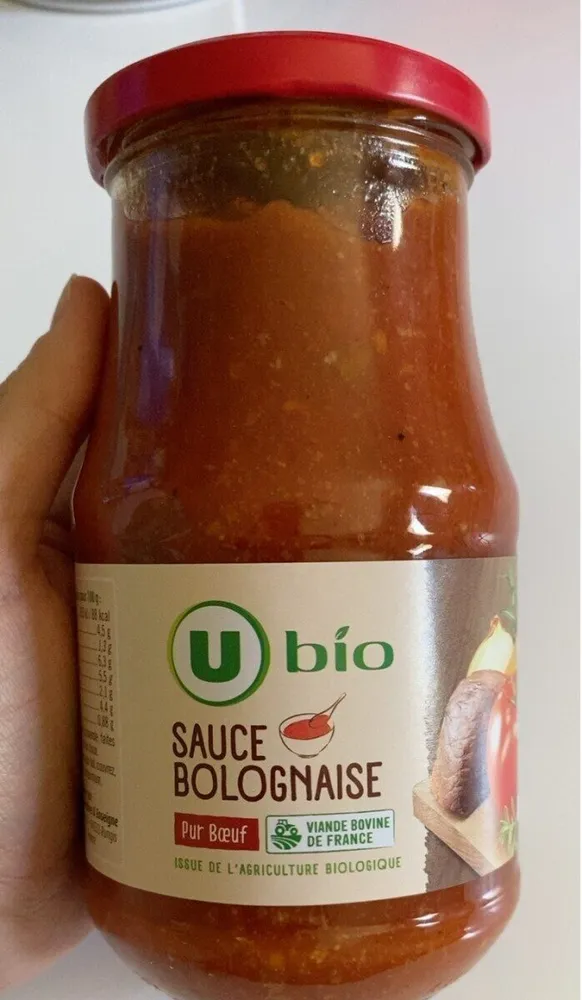 Sauce bolognaise bocal de 212ml, 420g