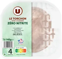 Jambon torchon fines tranches ss couenne zero nitrite