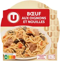 Boeuf aux oignons & nouilles micro-ondable 300g
