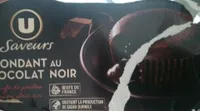 Fondant au chocolat noir 2x90g