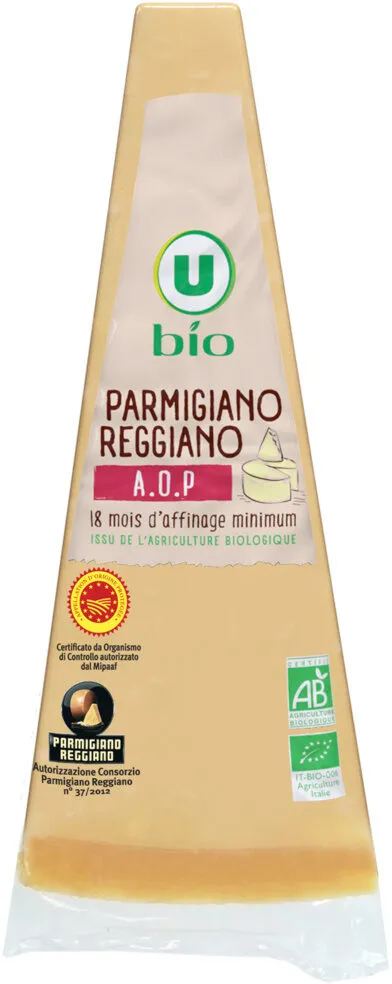 Pointe Parmigiano Reggiano AOP 18 mois d'affinage 30%MG - 180g