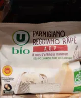 Parmigiano reggiano rapé 18 mois d'affinage AOP 30%mg, 60g