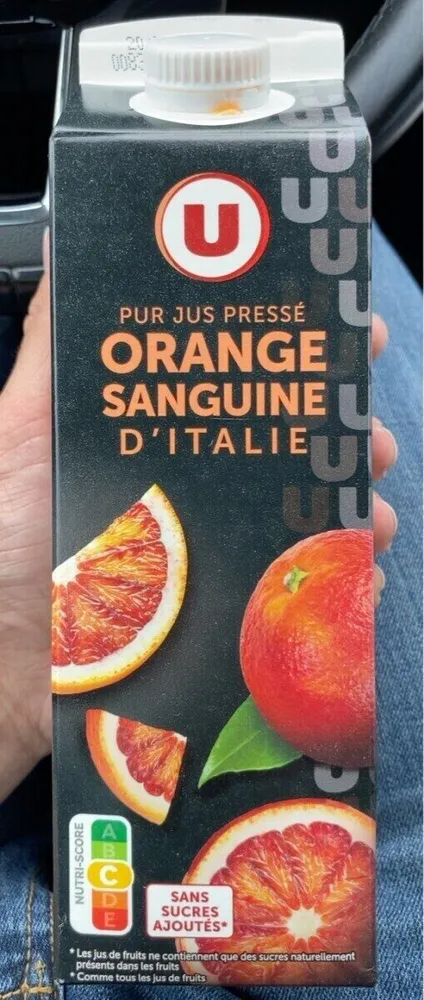 PUR JUS PRESSE ORANGE SANGUINE d'Italie