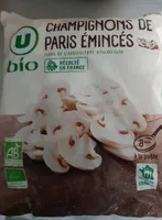 Champignons de Paris émincés surgelés 600g