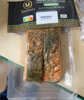 Pavé saumon fumé cuit à l'aneth, Salmo salar, transformé en Belgique,220g