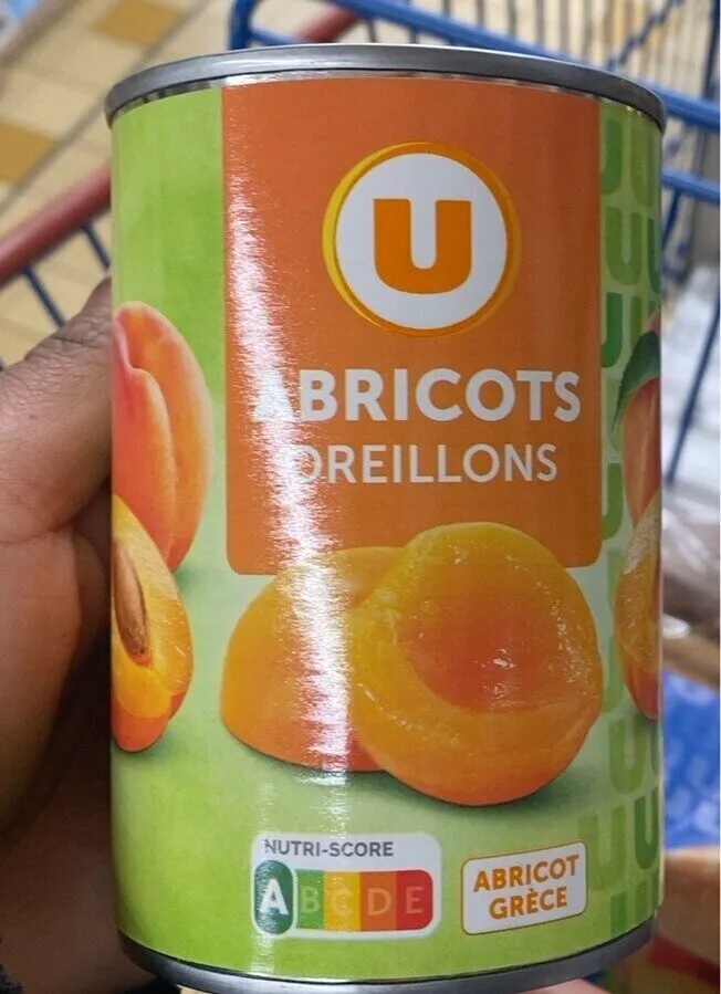 Abricots au sirop léger, boîte 1/2, 230g