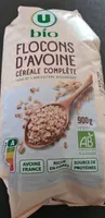 Flocons d'avoine bio, paquet 900g