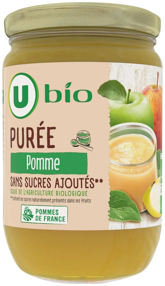 Purée pomme Sans sucres ajoutes