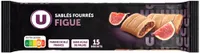Biscuits sablés fourrés à la figue - x15 - Paquet de 165g
