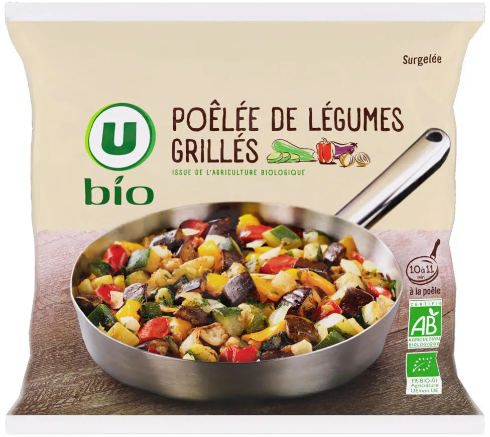 Poelée légumes grillés 600g