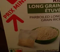 Riz grain étuve