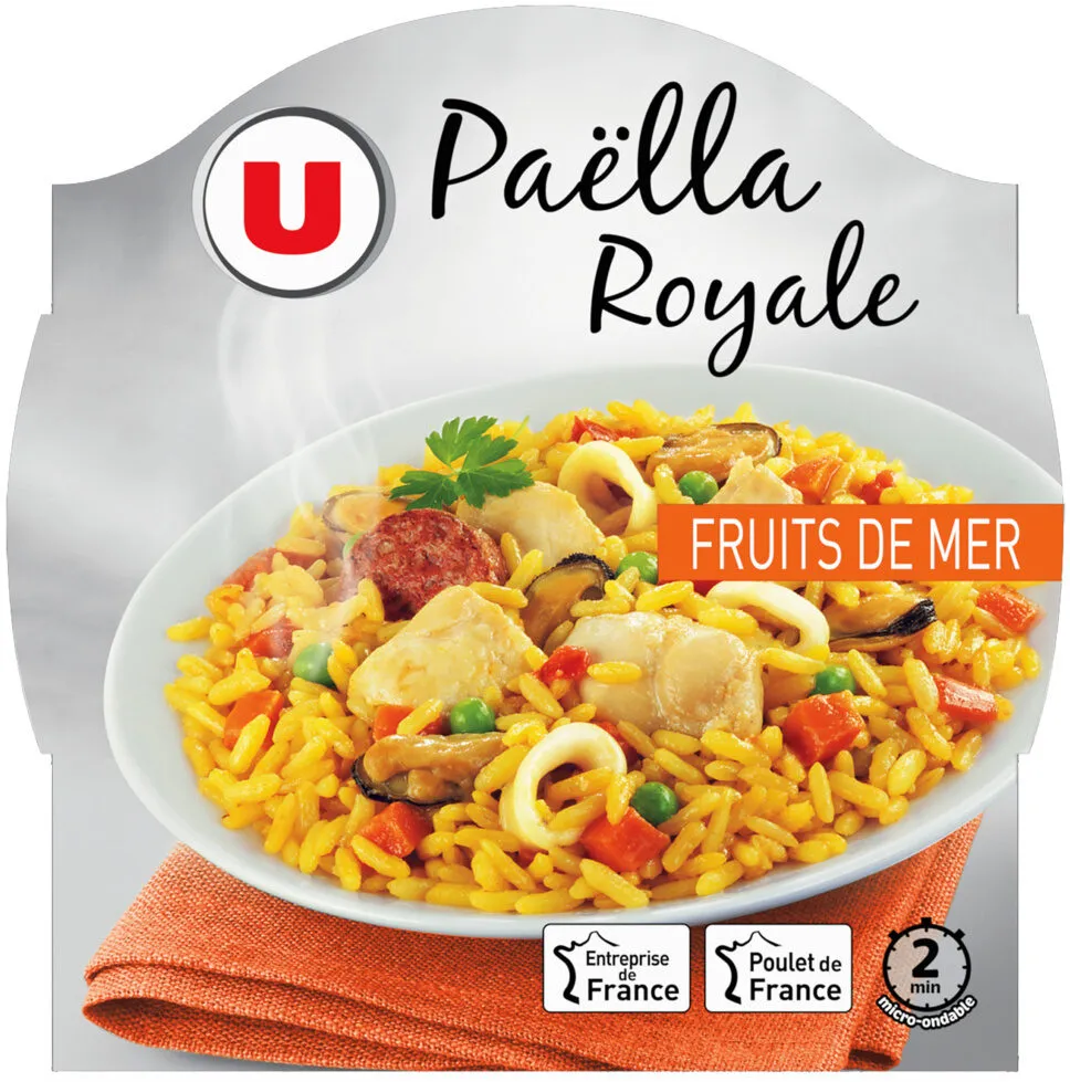 Paëlla royale barquette micro-ondable 300g