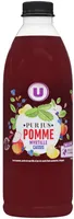 Pur jus pomme /myrtille/cassis réfrigéré PET flash pasteurisé 1L