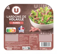 Lardons de volaille fumé 2x100g