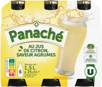 Panaché jus de citron Saveur agrumes <1% vol., pack bouteille 6x25cl