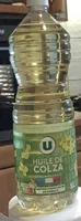 Huile colza origine france - Bouteille 1l