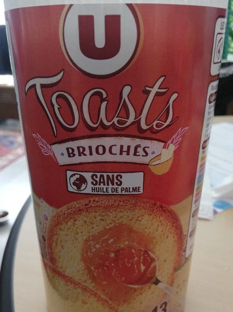 Toasts briochés nature