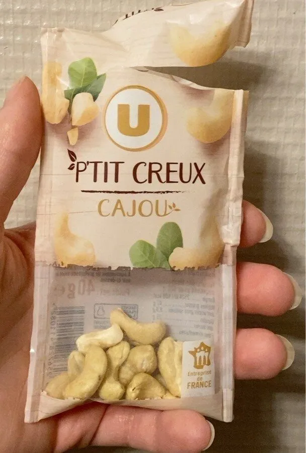 P'tit creux aux noix de cajou 40g