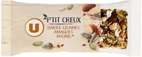 Barre graines amandes avoine