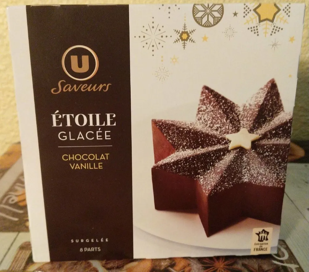 Étoile glacée - Chocolat-Vanille
