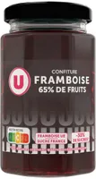 Confiture framboise 65% de fruits 300g
