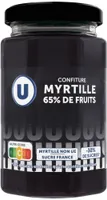 Confiture myrtille 65% de fruits 300g