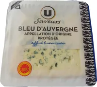 Bleu d'Auvergne AOP au lait thermisé 29%MG - 125g
