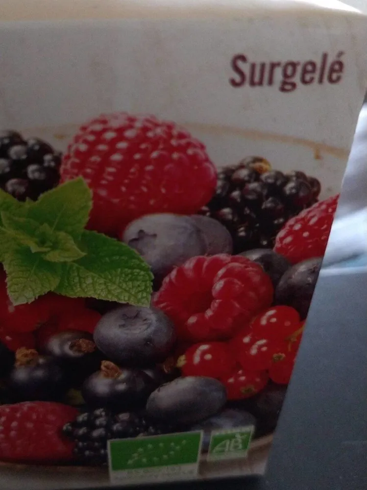 Cocktail de fruits rouges 450g
