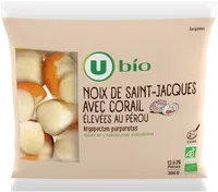 Noix de saint jacques avec corail