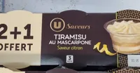 Tiramisu au citron - 2X100g + 1 offert 300g