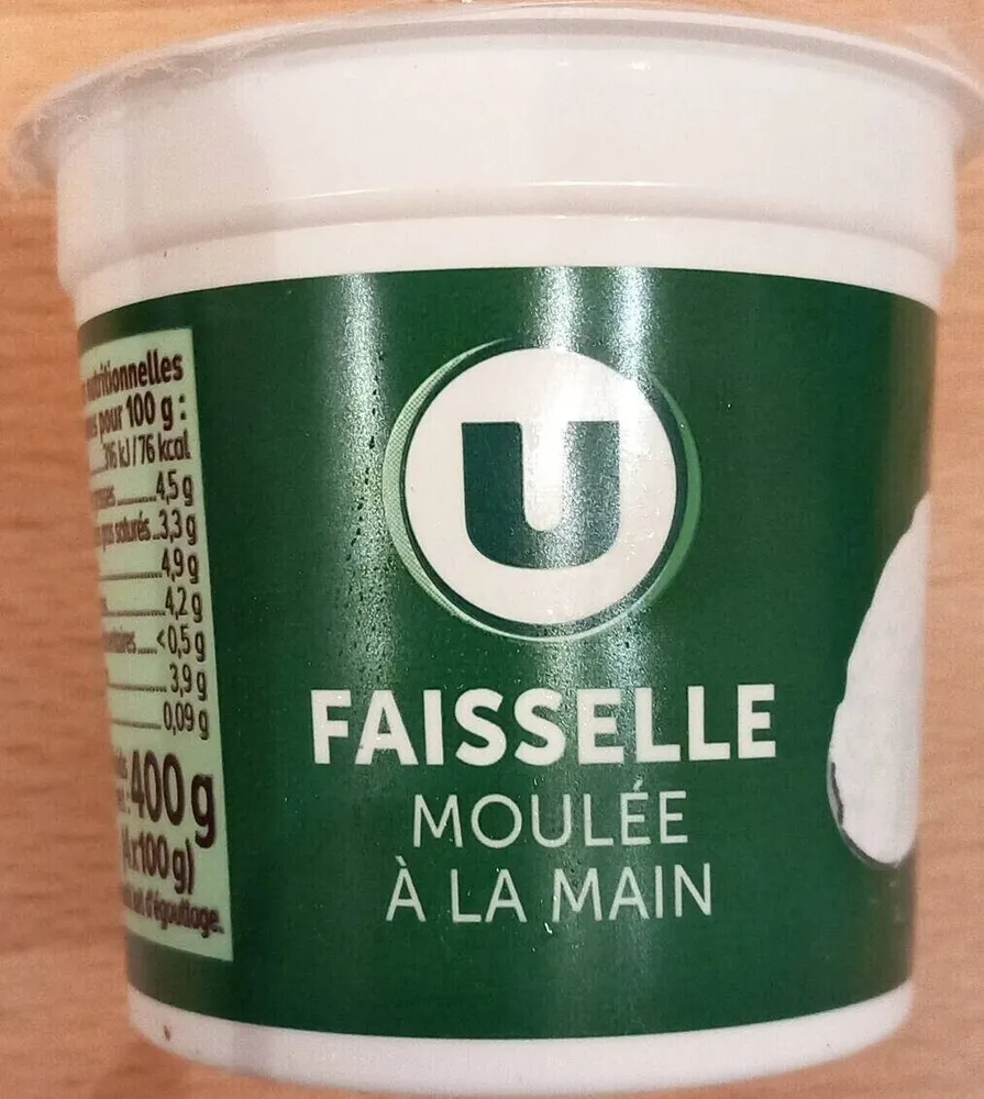 Faisselle au lait pasteurisé origine France