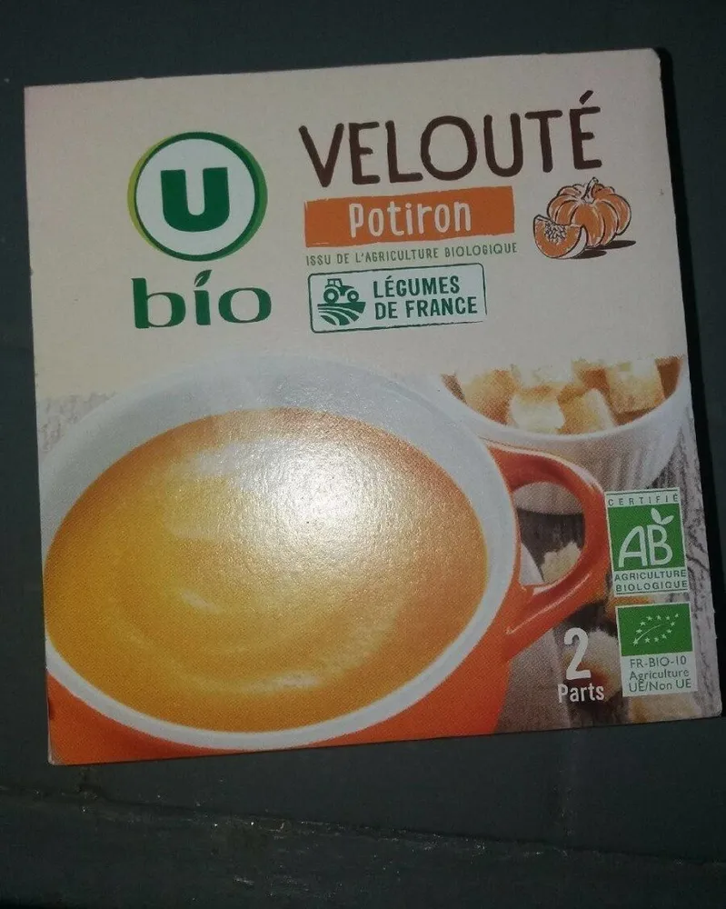 Soupe Velouté de potiron 2 briques de 30cl, 680g