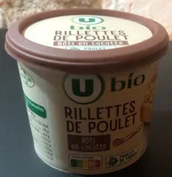 Rillettes de poulet bio 110g