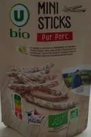 Mini sticks Pur Porc - 80g